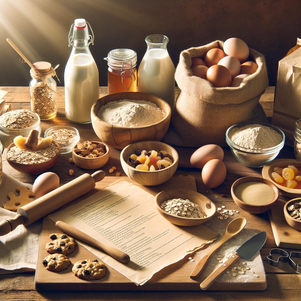 Zdravé domácí sušenky pro děti: Domácí sušenky, které potěší každé dítě! 2 Ingredience potřebné pro zdravé domácí sušenky pro děti