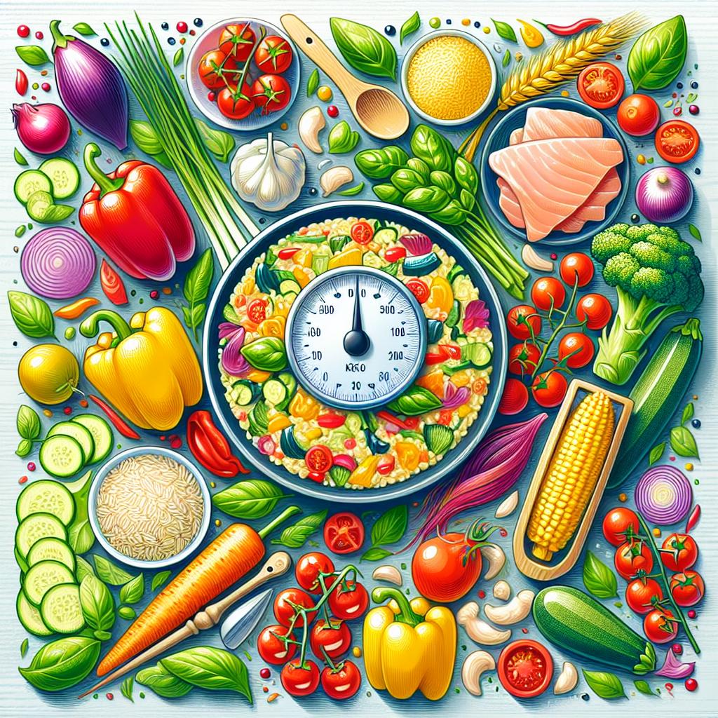 Suroviny ​potřebné pro ⁤barevné ‍rizoto, které ⁤vám pomůže zhubnout 5 kilo za měsíc