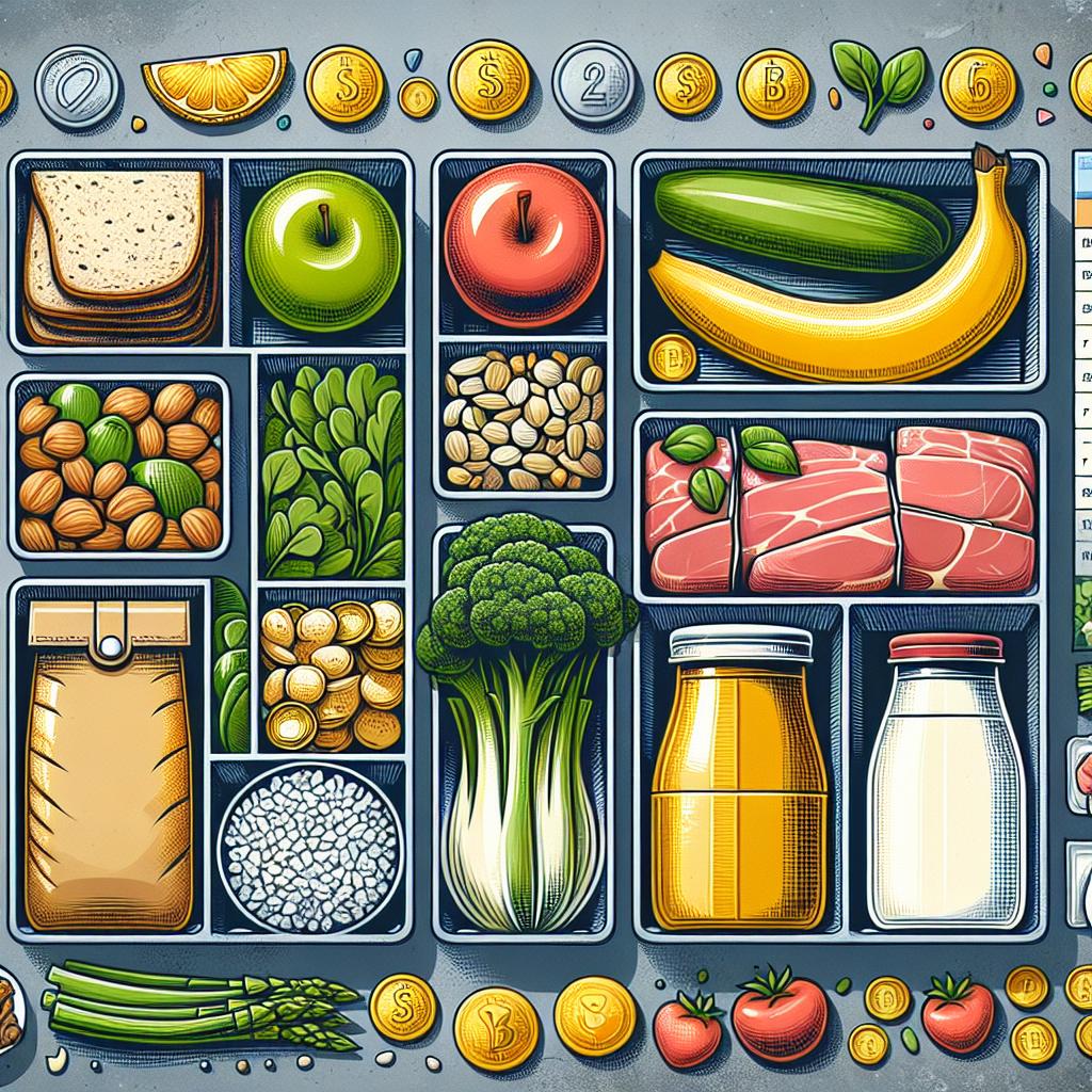 Ingredience potřebné pro‌ Zdravé obědy⁣ do krabičky: ⁤7denní revoluce pro vaše tělo‌ i ⁢peněženku